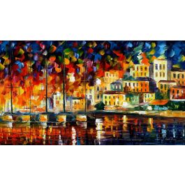 Leonid Afremov, oil on canvas, palette knife, buy original paintings ...