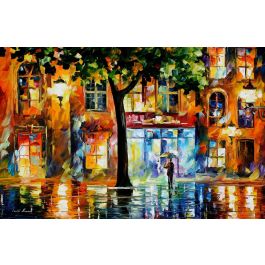 SECRETS OF WINDOWS — PALETTE KNIFE Oil Painting On Canvas By Leonid ...