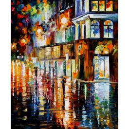 WEST PALM BEACH - CITY PLACE AREA — PALETTE KNIFE Oil Painting On ...