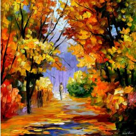 UNITY WITH NATURE — PALETTE KNIFE Oil Painting On Canvas By Leonid ...