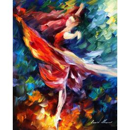 DANCE OF PASSION - oil painting | Art For Sale