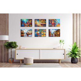 set of 6 paintings