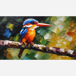 THE BLACK-BACKED DWARF KINGFISHER