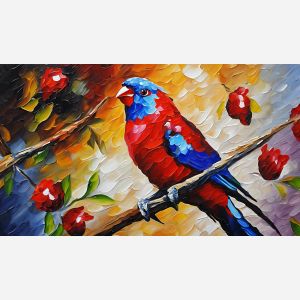 CRIMSON ROSELLA