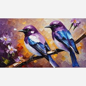 VIOLET-BACKED STARLING