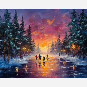 FROZEN LAKE SERENADE