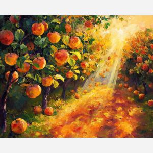 BURSTING ORCHARD COLORS