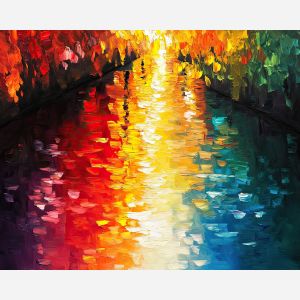 GLEAMING CANAL REFLECTIONS