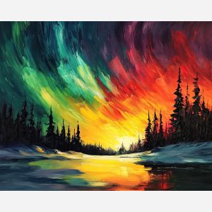 AURORA'S BRUSHSTROKE