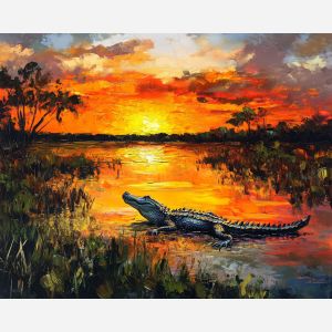 EVERGLADES SUNSET SKY