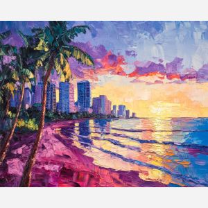 MIAMI BEACH SUNSET