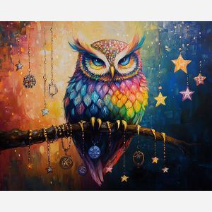 RAINBOW OWL WISDOM