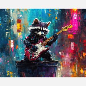RACCOON ROCKSTAR'S ELECTRIC RIFF