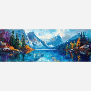 MORAINE LAKE - A SYMPHONY IN BLUE