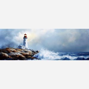 PEGGY'S COVE - THE LONE LIGHTHOUSE