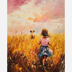 GOLDEN FIELDS AND LAUGHTER