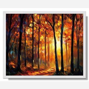 BLAZING THICKET - FRAMED