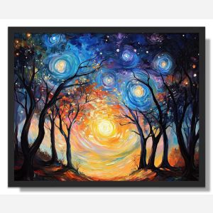 CELESTIAL CANOPY - FRAMED