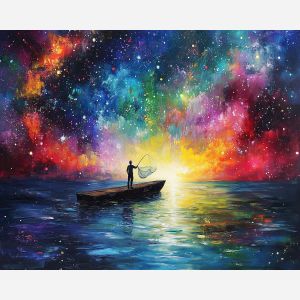 FISHERMAN'S DOCK IN AN OCEAN OF STARS