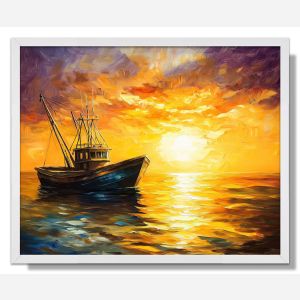 GOLDEN DRIFT - FRAMED