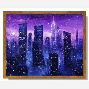 OBSIDIAN TOWERS - FRAMED