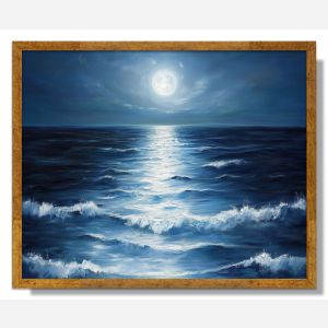 SILVER TIDES - FRAMED