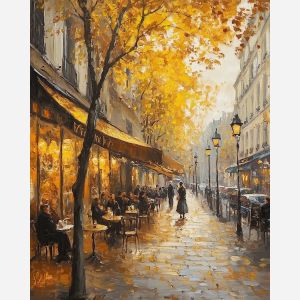 AUTUMN LIGHTS IN TOWN