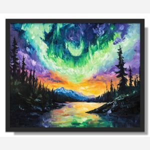 AURORA'S EMBRACE - FRAMED