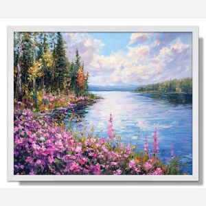 BLOOMING SHORES - FRAMED