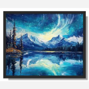 CELESTIAL MIRROR - FRAMED