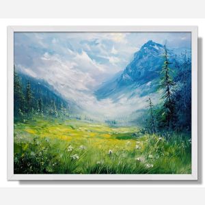 EMERALD VEIL - FRAMED