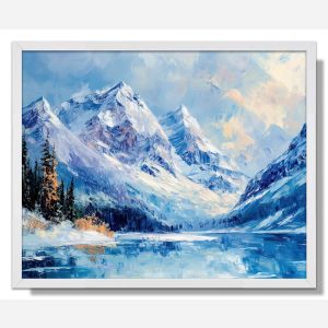 GLACIAL SILENCE - FRAMED