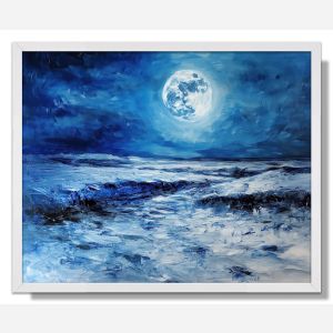 MOONLIT FROST - FRAMED