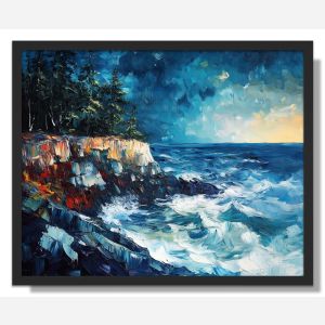 OBSIDIAN SHORE - FRAMED