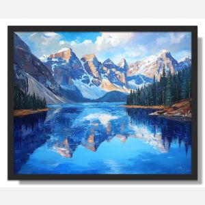 SAPPHIRE MIRROR - FRAMED