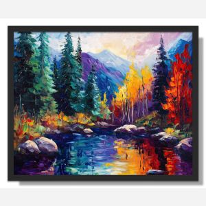 SECRET BASIN - FRAMED