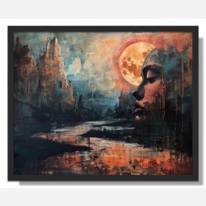 SILENT MOUNTAIN ECHO - FRAMED