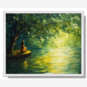 VERDANT SOLITUDE - FRAMED