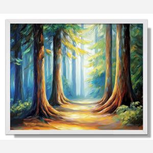 WHISPERING CEDARS - FRAMED