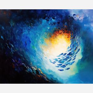 SAPPHIRE DEPTHS UNFOLD