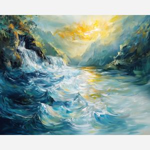 SUSPENDED RIVER GLOW