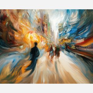 UNRAVELED REALITY BLUR