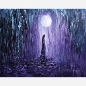 MOONLIT RAIN CASCADE