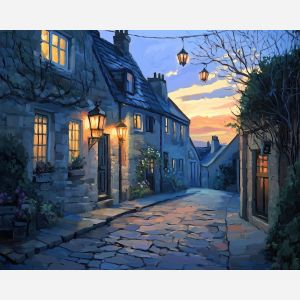 GOLDEN ALLEY TWILIGHT
