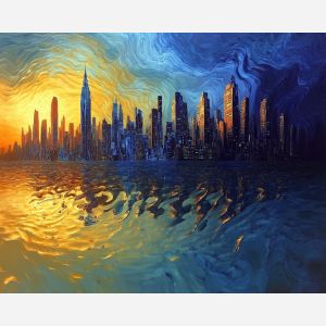 MIRRORED SKYLINE DREAM