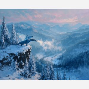 FROSTED WYVERN PERCH