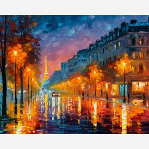 MIRRORED SUNSET AVENUE