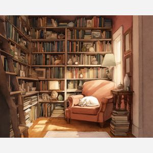 QUIET LIBRARY CORNER