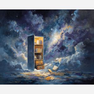 ASTRONOMER'S CUPBOARD SKY