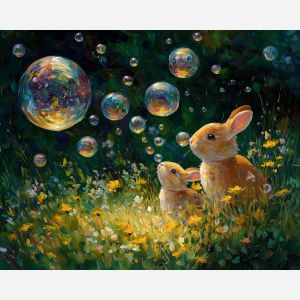 BUBBLE UNIVERSE BUNNIES